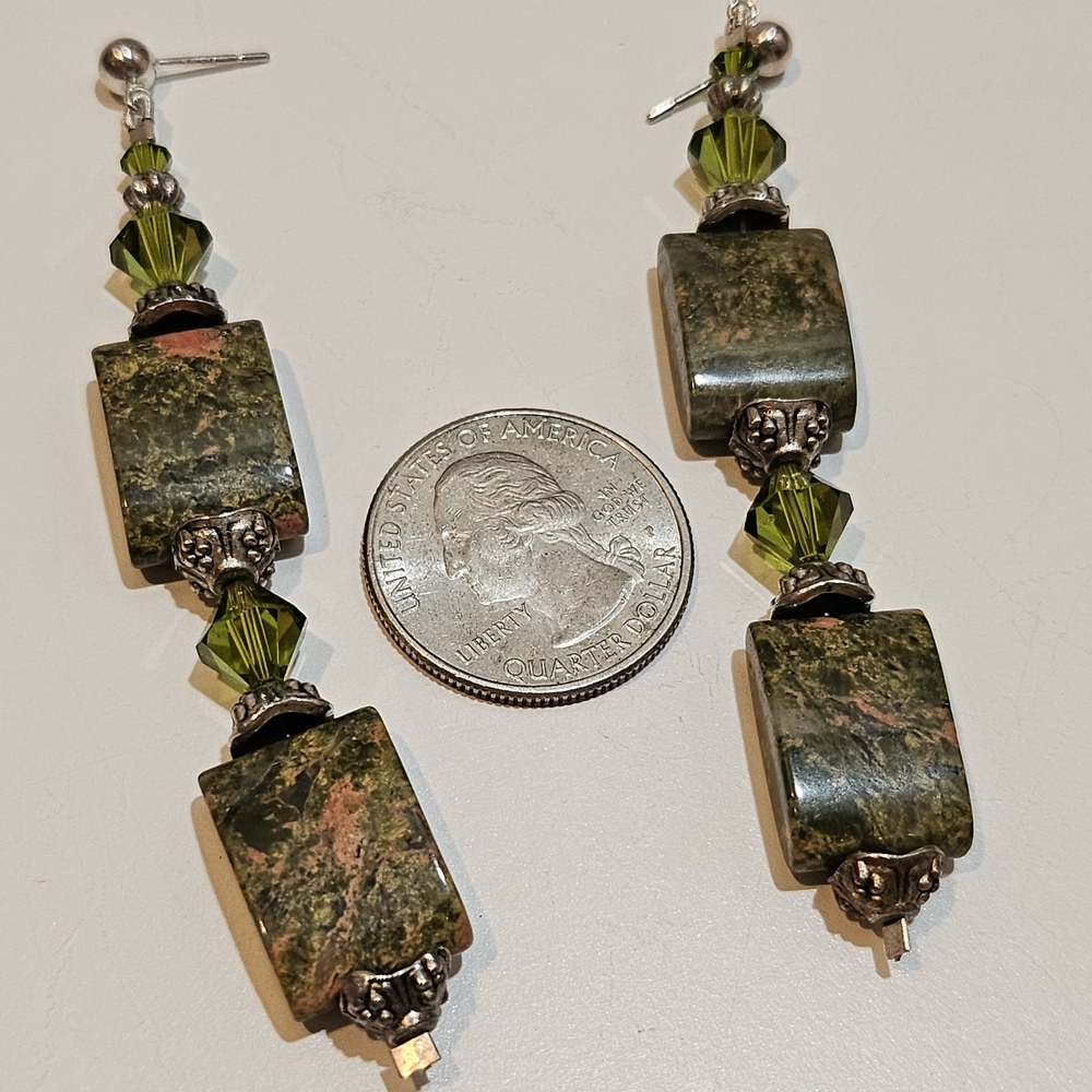 Elegant Vintage Unakite Set